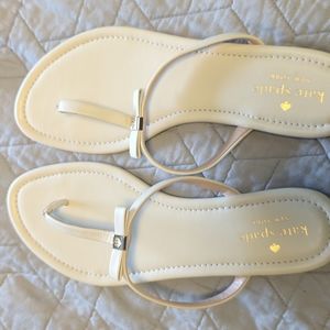 Kate Spade white sandal - 9.5
